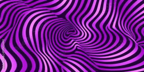 Purple groovy psychedelic optical illusion background © Lenhard