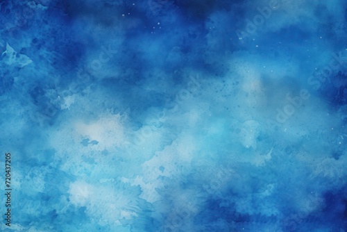 Sapphire watercolor abstract painted background