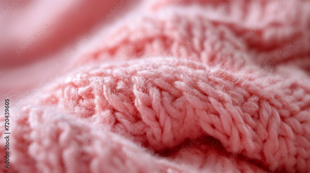 Knitted Texture in Peach Fuzz: Cozy and Warm, Homely and Inviting Knitted Texture in Peach Fuzz: Cozy and Warm, Homely and Inviting