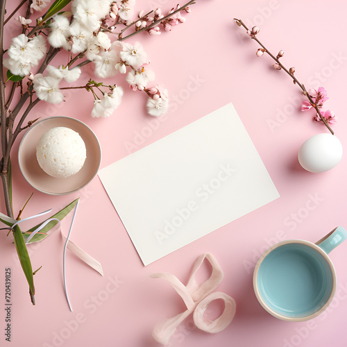 flowers and paper