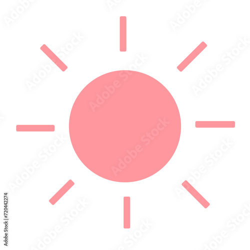 太陽のイラスト