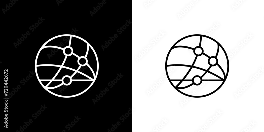 Creative Business icon. Business icon. Black icon. Idea icon. Technology. Modern. Present time. Silhouette icon. Automotive