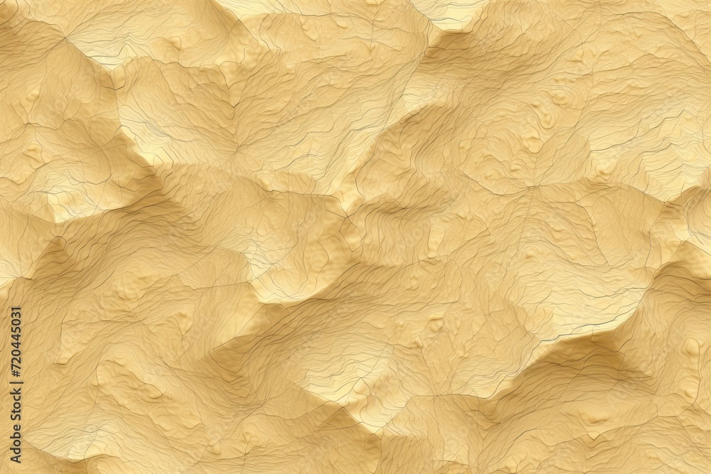 Terrain map gold contours trails, image grid geographic relief topographic contour line maps - obrazy, fototapety, plakaty 