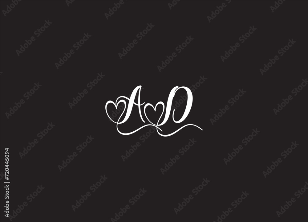 AD LETER LOGO DESIGN AND INITIAL LOGO AD LETER LOGO DESIGN AND INITIAL LOGO