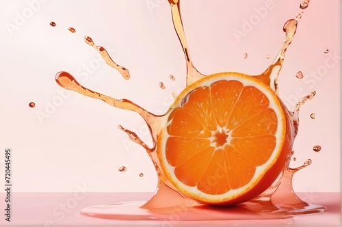 orange in honey 