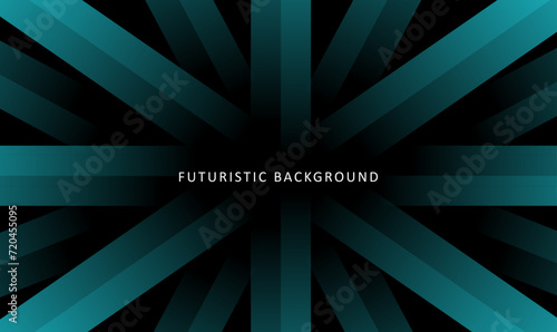 futuristic background with crossed turquoise blue lines