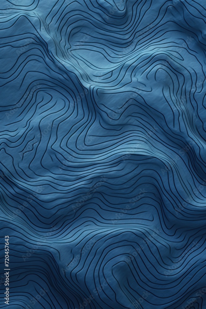 Terrain map sapphire contours trails, image grid geographic relief topographic contour line maps