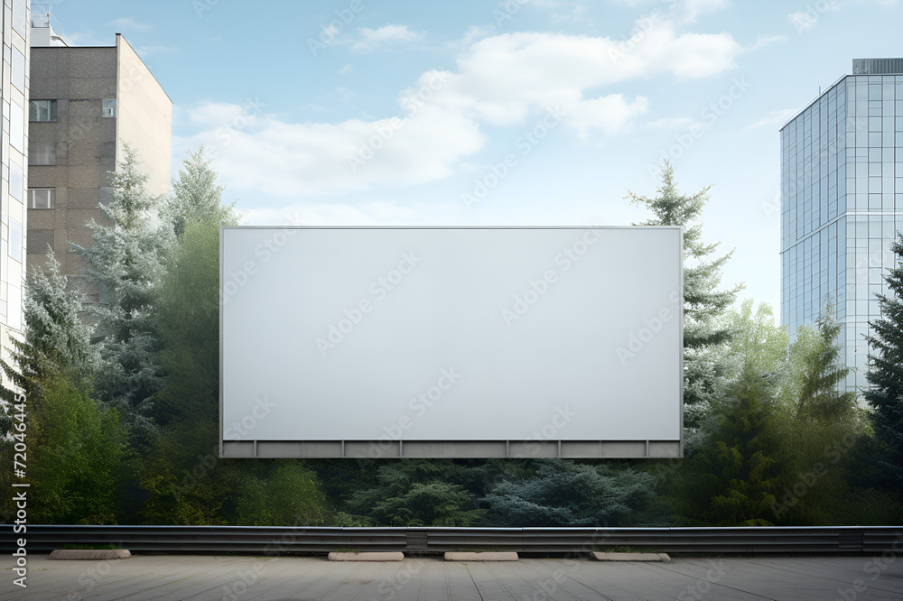Blank billboard Blank billboard
