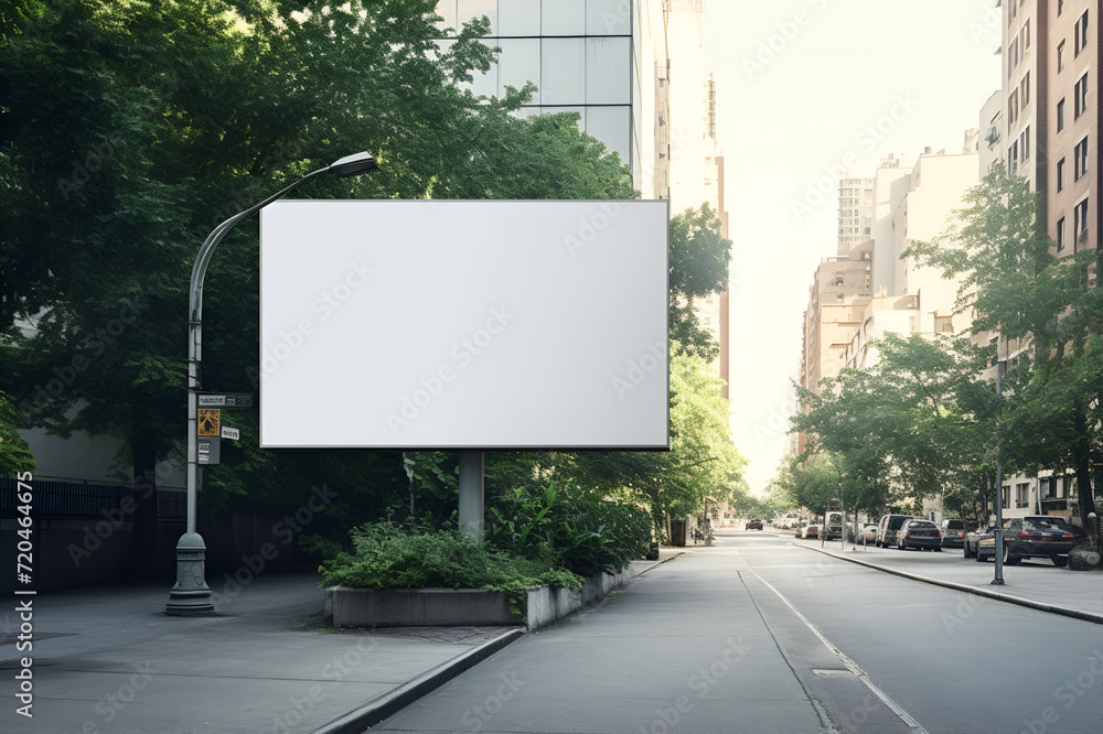 Blank billboard Blank billboard