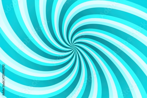 Turquoise groovy psychedelic optical illusion background