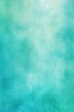 Turquoise watercolor abstract painted background
