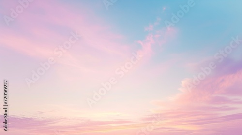 Tranquil Dusk: Pastel Twilight Clouds for Peaceful Backdrops