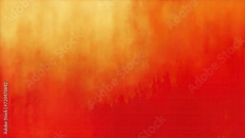 Abstract Red and gold painting background, brush texture, gold texture