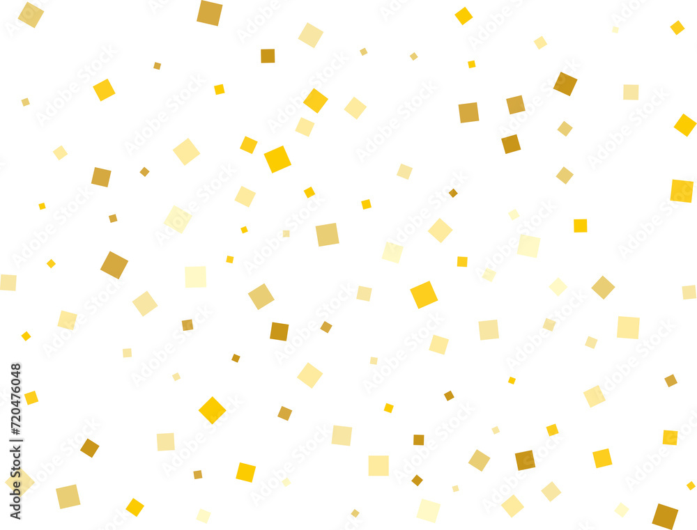 Gold Foil Square Confetti Gold Foil Square Confetti