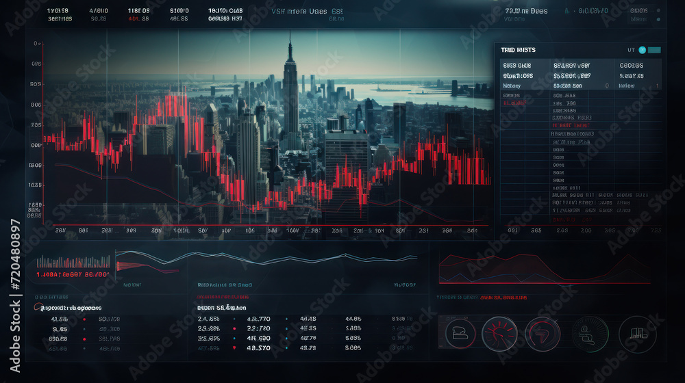 Stock market or forex trading graph and candlestick chart suitable for financial investment concept. Economy trends background for business idea and all art work design. Stock market or forex trading graph and candlestick chart suitable for financial investment concept. Economy trends background for business idea and all art work design.