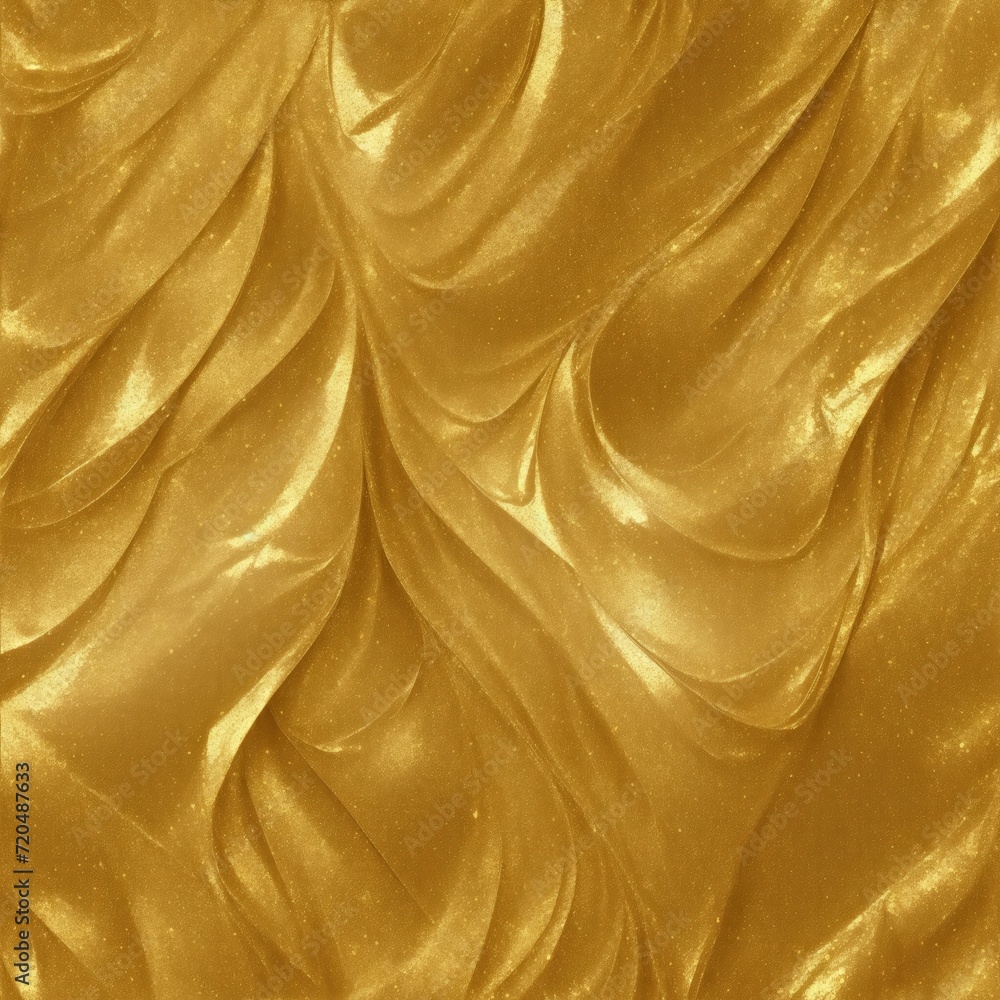 Shiny golden yellow crumpled metallic foil pattern. Seamless gold leaf background texture Shiny golden yellow crumpled metallic foil pattern. Seamless gold leaf background texture