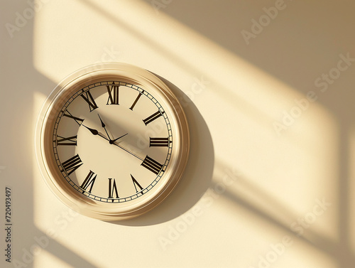 clock on the wall