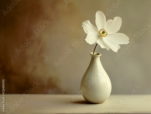 white flowers in a vase
