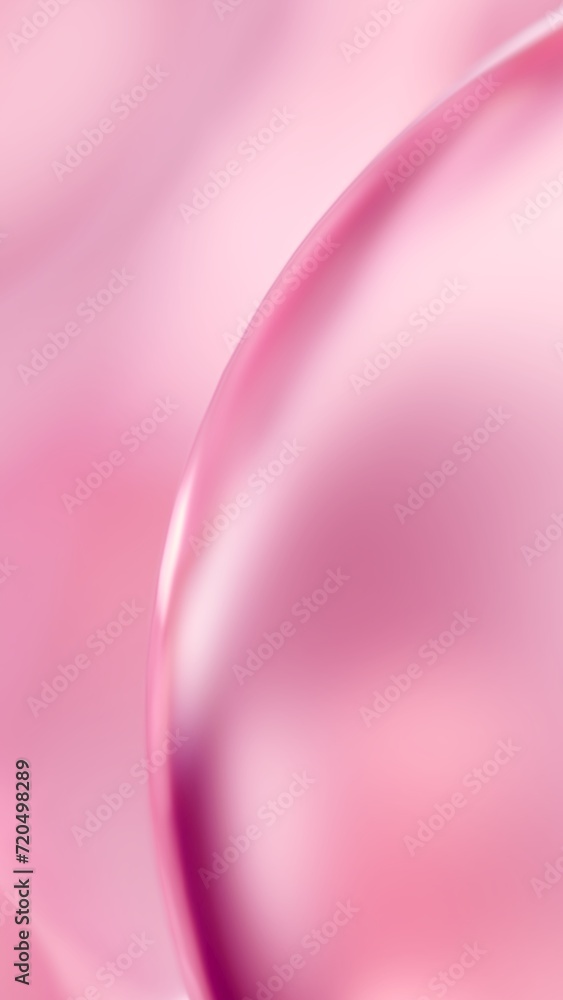 Pink cosmetic serum liquid bubbles macro close-up background. Concept moisturizer essence gel and collagen fluid bubble molecules. Glossy oil droplets 3D illustration product demo backdrop wallpaper. Pink cosmetic serum liquid bubbles macro close-up background. Concept moisturizer essence gel and collagen fluid bubble molecules. Glossy oil droplets 3D illustration product demo backdrop wallpaper.