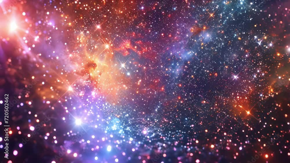 A holographic representation of outer space with ling stars and swirling galaxies but no mention of any real astronauts or space missions. A holographic representation of outer space with ling stars and swirling galaxies but no mention of any real astronauts or space missions.