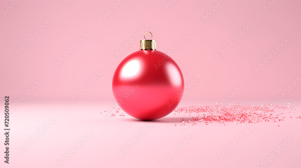 Luxurious Christmas balls on glowing bokeh background, Christmas and New Year minimalistic background Luxurious Christmas balls on glowing bokeh background, Christmas and New Year minimalistic background