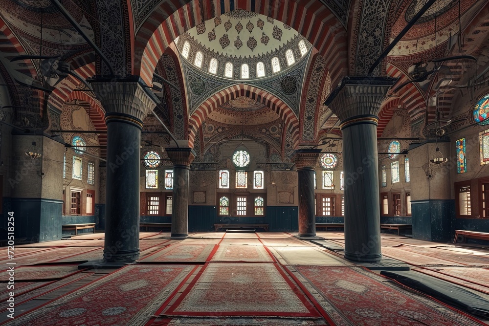Obraz premium interior Of Mosque