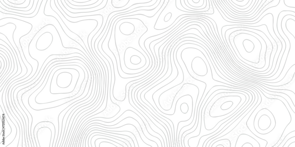 Black and white lines seamless Topographic map patterns, topography line map. Vintage outdoors style. The stylized height of the topographic map contour in lines and contours isolated on transparent.