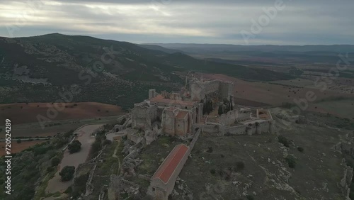 The Overgrown Grandeur of New Calatrava Castle - Drone View