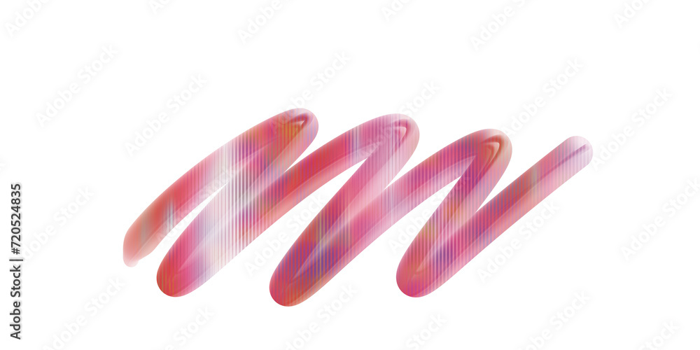 3d rendering.Scribble abstract with isolated background . Pink line art. 3d rendering.Scribble abstract with isolated background . Pink line art.