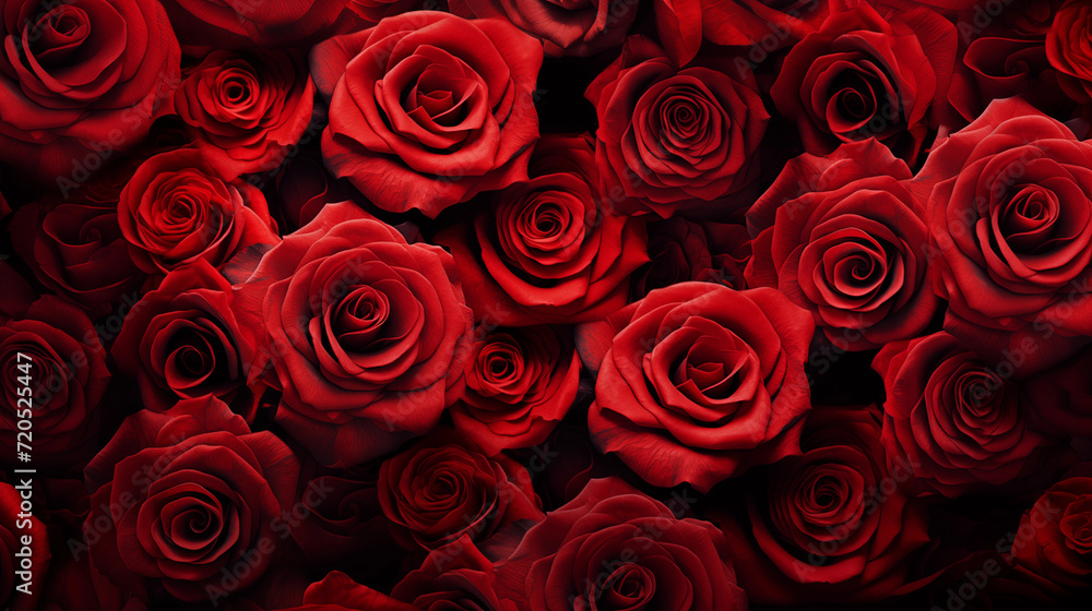 Abstract red roses art background Abstract red roses art background