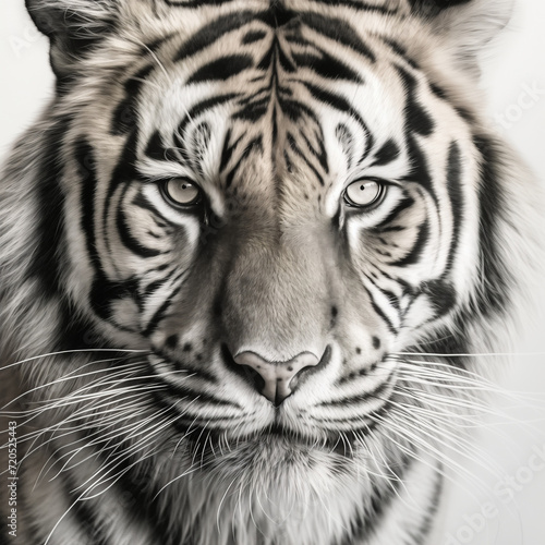 white bengal tiger. Generative AI