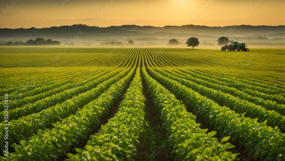 organic food plantation in daylight