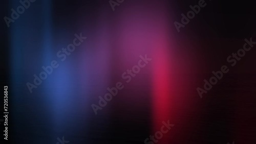 Animation of shifting red and blue light of a police cruiser photo
