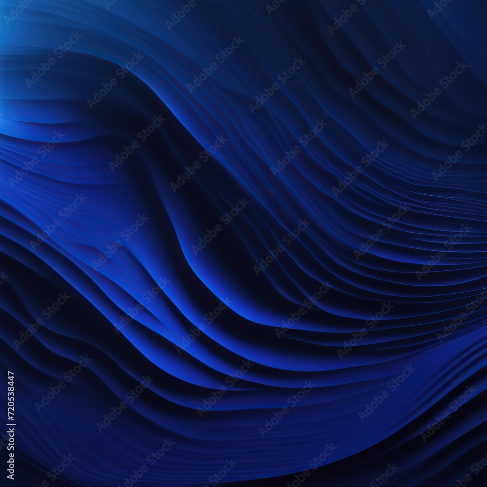 Abstract blue background with smooth wavy lines. Abstract blue background with smooth wavy lines.