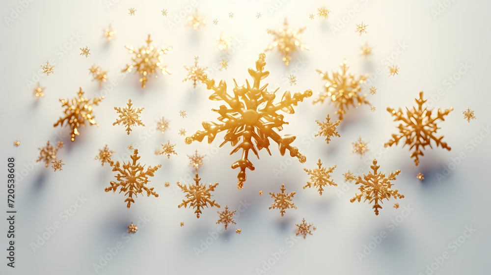 Beautiful winter Christmas glowing background with falling snowflakes, winter background Beautiful winter Christmas glowing background with falling snowflakes, winter background