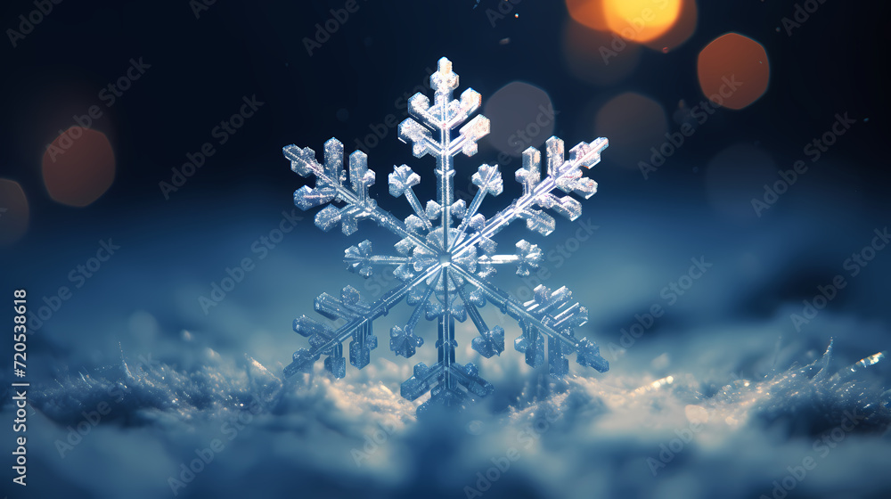 Beautiful winter Christmas glowing background with falling snowflakes, winter background Beautiful winter Christmas glowing background with falling snowflakes, winter background