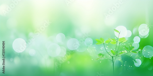 Natural of green leaf wallpaper background in garden at summer. © tonstock