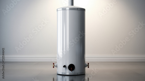 The Ultimate Solution for Hot Water, Electric Boiler Water Heater, Generative AI photo