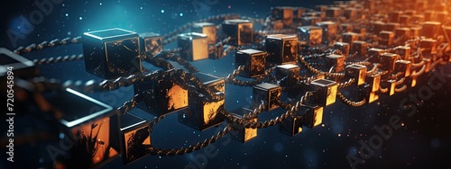 Exploring the innovative concept of blockchain technology, reshaping the landscape of digital trust and transparency.