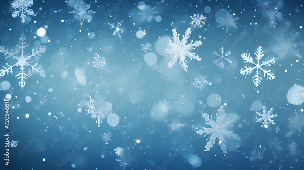 Snowflake background, snowflake border, winter holiday background, soft colors and dreamy atmosphere Snowflake background, snowflake border, winter holiday background, soft colors and dreamy atmosphere