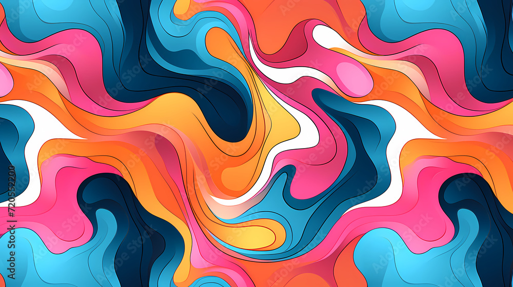 Cute graffiti art abstract background poster web page PPT, art background