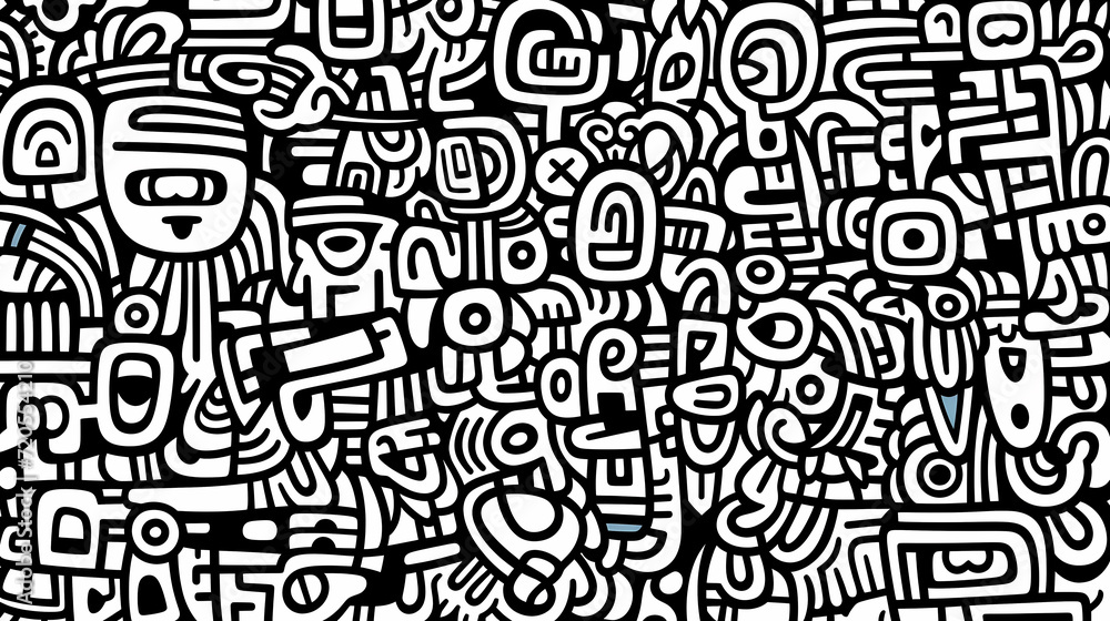 Cute graffiti art abstract background poster web page PPT, art background Cute graffiti art abstract background poster web page PPT, art background