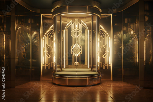 Luxury sauna room