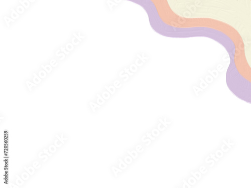 shading oil paint_right corner pastel violet yellow orange _png file 