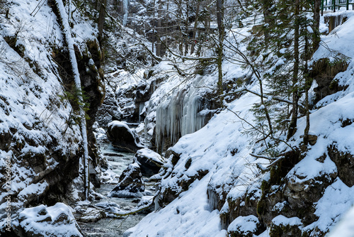 Breitachklamm im Winter