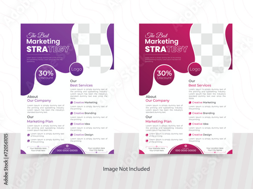 Business Flyer Corporate business flyer template design Creative modern flyer template brochure Business Leaflet Layout for Marketing Advertisement Promotion	