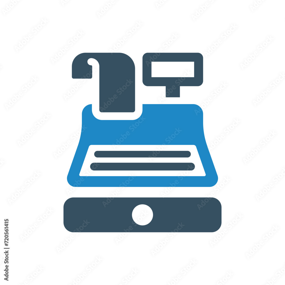 cash register icon vector illustration cash register icon vector illustration