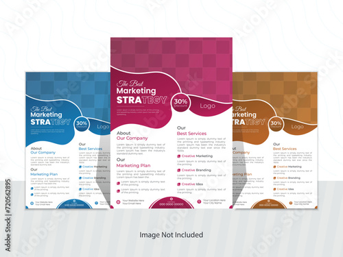 Business Flyer Corporate business flyer template design Creative modern flyer template brochure Business Leaflet Layout for Marketing Advertisement Promotion	