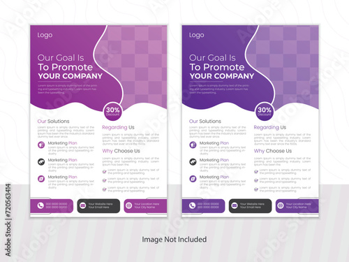 Business Flyer Corporate business flyer template design Creative modern flyer template brochure Business Leaflet Layout for Marketing Advertisement Promotion	