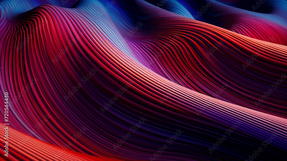 Colorful abstract background with waves AI Generated Colorful abstract background with waves AI Generated